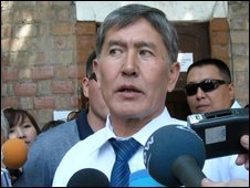 Almazbek Atambayev in Bishkek - 23 July 2009