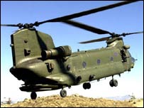RAF Chinooks