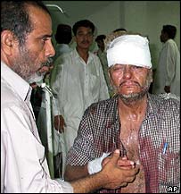 Man injured in Karachi bombing