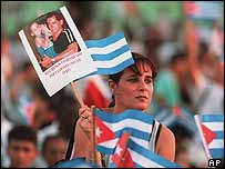 Elian Gonzales rally in Cuba