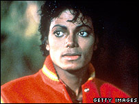 Michael Jackson in Thriller video
