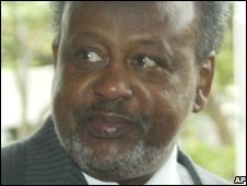 File photo of Djibouti President Omah Guelleh