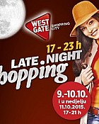 West Gate noćni shopping do 11.10.