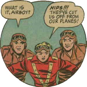 Airboy, from a 1944 comic book.