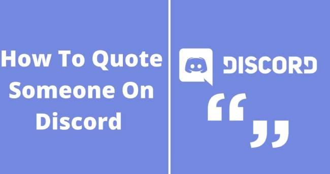How To Quote Someone On Discord On A PC Or Mobile Device