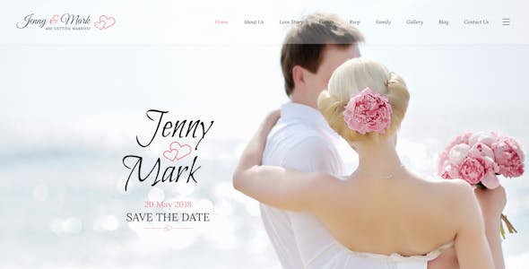 Wedding Event  - Wedding Invitation and Celebration HTML Template