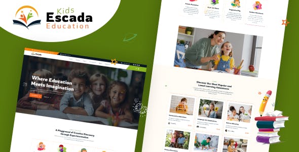 Escada - Children School & Education LMS WordPress Theme