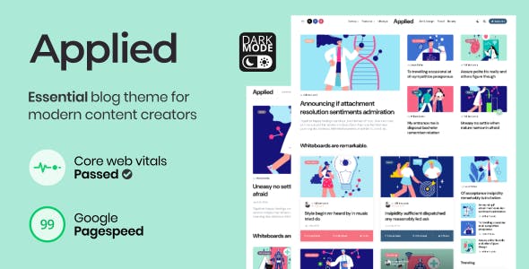 Applied - Essential Blog theme for Modern Content Creators