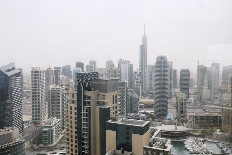 DUBAI, UAE. November 24, 2015 - Stock photograph overlooking towers in Dubai Marina and JLT in Dubai, November 24, 2015. (Photo by: Sarah Dea/The National, Story by: STANDALONE STOCK, Assignment ID: NA)
￼￼￼￼￼￼￼￼￼ *** Local Caption ***  SDEA241115-Basil_Azizoghlyseqn}-27.JPG