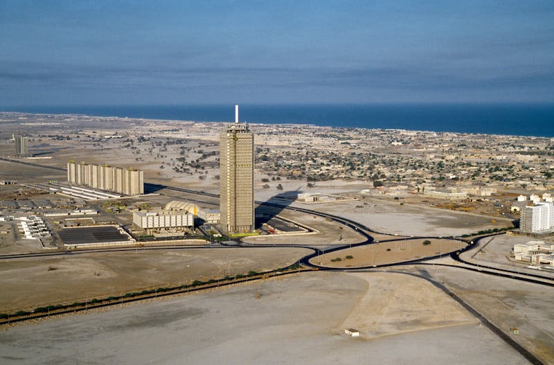 The Dubai World Trade Centre in 1978. Alamy