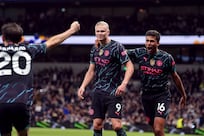 Haaland hails 'incredible' Ortega after Tottenham heroics put Man City on brink of title