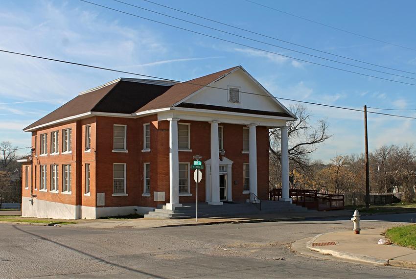 The Greater El Bethel Baptist Church stands alone on the corner of 9th and Cliff Streets. At its peak, the Tenth Street Historic District was home to several churches.