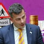 David Seymour has announced the Budget will include funding for up to 50 charter schools(Composite image by Nadine Christmas).