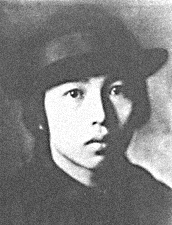 Chūya Nakahara at age 18, circa 1925.