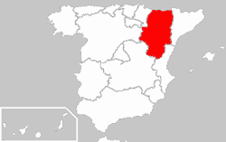 Lag vun Aragonien a Spuenien