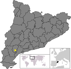 Location of Pradell