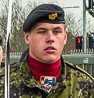 Danish soldier, wearing a red ascot