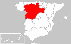 Lag vu Kastilien-León a Spuenien