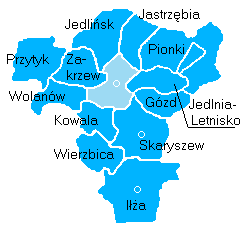 Plan powiatu radomskiego