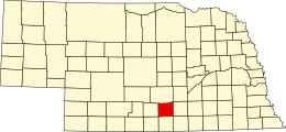 Contea di Kearney – Mappa