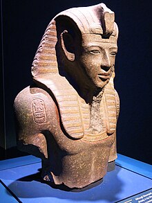 Granodiorite bust of Merneptah, Egyptian Museum, Cairo