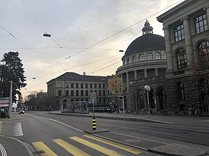 ETH–Universitätsspital tram stop