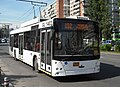 MAZ-203T trolleybus in Galați, Romania