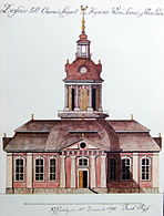 Oravais church, Jacob Rijf, 1792.