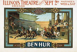 Strobridge & Co. Lith.- Ben-Hur - Klaw & Erlanger's Stupendous Production