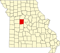 密蘇里州佩蒂斯縣地圖