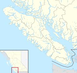 East Sooke is located in Vancouver Island