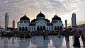 Image 60Baiturrahman Mosque in Aceh, a most popular and fine example of Islamic art and architecture in Indonesia (from Tourism in Indonesia)