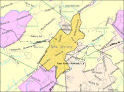 Census Bureau map of Hackettstown, New Jersey Interactive map of Hackettstown, New Jersey
