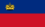 Bandiera della nazione Liechtenstein