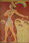 تصوير من كنوسوس في كريت يعود للحضارة المينوسية خلال العصر البرونزي
