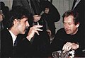 with Václav Havel, before 1993