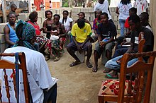 Angolan community members at HIV AIDS outreach event (5686747785).jpg