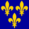 flag of France during the 14th through 16th centuries