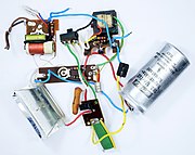 Metz 171 mecablitz - compact electronic flash disassembled