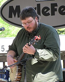 Riley Baugus at MerleFest 2009.