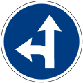 Ahead or left only
