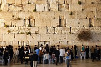 Jews worship at the Western Wall