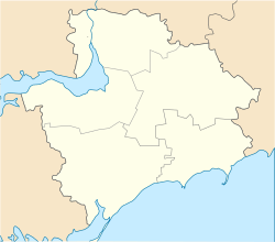 Zaporizjzja ligger i Zaporizjzja oblast