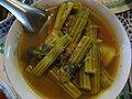 Dunt-dalun chin-yei, Burmese drumstick sour soup
