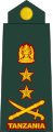 Meja jenerali (Tanzanian Army)
