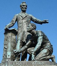 The Emancipation Memorial by Thomas Ball