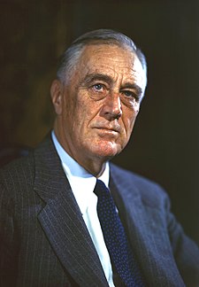 Franklin D. Roosevelt v roce 1944
