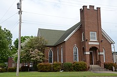 Christian Church (Built in 1885-86; Image: April 18, 2015)