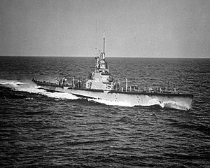 USS Cod (SS-224), about 40 mi (64 km) south of Block Island, R.I., 1951 December