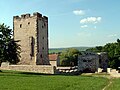 The Castle of Vázsonykő in village Nagyvázsony